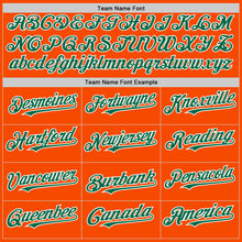 Load image into Gallery viewer, Custom Orange Kelly Green-White Bomber Full-Snap Varsity Letterman Two Tone Hoodie Jacket