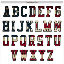 Load image into Gallery viewer, Custom White Vintage USA Flag-Black Bomber Varsity Letterman Zipper Jacket