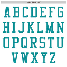 Load image into Gallery viewer, Custom White Teal Bomber Varsity Letterman Zipper Jacket