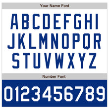 Load image into Gallery viewer, Custom White Royal Bomber Varsity Letterman Two Tone Zipper Jacket