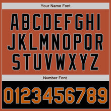 Load image into Gallery viewer, Custom Texas Orange Gray-Black Bomber Varsity Letterman Two Tone Zipper Jacket