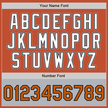 Load image into Gallery viewer, Custom Texas Orange Black-Gray Bomber Varsity Letterman Two Tone Zipper Jacket