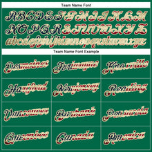 Load image into Gallery viewer, Custom Kelly Green Vintage USA Flag-City Cream Performance T-Shirt