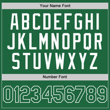 Load image into Gallery viewer, Custom Kelly Green White Mesh Authentic Throwback Baseball Jersey