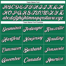 Load image into Gallery viewer, Custom Stitched Kelly Green White-Black Sports Pullover Sweatshirt Hoodie