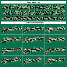 Load image into Gallery viewer, Custom Stitched Kelly Green Black-Cream Sports Pullover Sweatshirt Hoodie