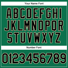 Load image into Gallery viewer, Custom Stitched Kelly Green Black-Cream Sports Pullover Sweatshirt Hoodie