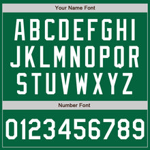 Load image into Gallery viewer, Custom Kelly Green White Authentic Baseball Jersey