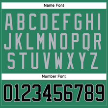 Load image into Gallery viewer, Custom Kelly Green Black-Gray Hockey Jersey