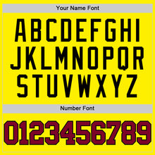 Load image into Gallery viewer, Custom Light Yellow Maroon-Black Authentic Basketball Jersey