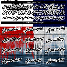 Load image into Gallery viewer, Custom Red Black-Navy 3D Chilean Flag And Fish Fishing Long Sleeve Performance T-Shirt