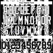 Load image into Gallery viewer, Custom Black White 3D American Flag And Marlin Fish Fishing Long Sleeve Performance T-Shirt