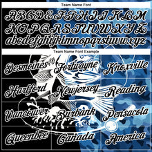 Load image into Gallery viewer, Custom Camo Black-White 3D Fish Fishing Long Sleeve Performance T-Shirt