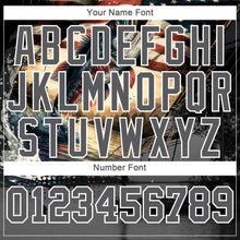 Load image into Gallery viewer, Custom Steel Gray White 3D American Flag And Fish Fishing Long Sleeve Performance T-Shirt