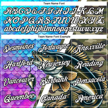 Load image into Gallery viewer, Custom Camo White-Black 3D Fish Fishing Long Sleeve Performance T-Shirt