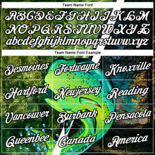 Load image into Gallery viewer, Custom Olive White-Black 3D Fish Fishing Long Sleeve Performance T-Shirt