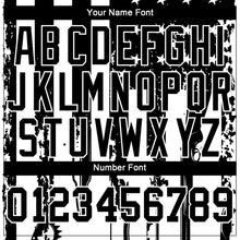 Load image into Gallery viewer, Custom Black White 3D Hunting Tools American Flag Long Sleeve Performance T-Shirt