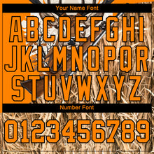 Load image into Gallery viewer, Custom Bay Orange Black 3D Animal Deer Hunting Tool Gun Long Sleeve Performance T-Shirt