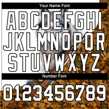 Load image into Gallery viewer, Custom White Black 3D Animal Wolf Hunting Tool Gun Long Sleeve Performance T-Shirt