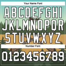 Load image into Gallery viewer, Custom Ice Blue White-Black 3D Hunting Tool Gun Long Sleeve Performance T-Shirt