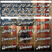 Load image into Gallery viewer, Custom Black White 3D Animal Deer Hunting American Flag Long Sleeve Performance T-Shirt