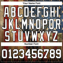 Load image into Gallery viewer, Custom Black White 3D Animal Deer Hunting American Flag Long Sleeve Performance T-Shirt