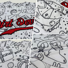 Load image into Gallery viewer, Custom Gray Red-Black Christmas 3D Authentic Baseball Jersey