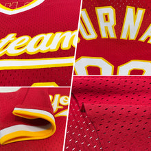 Load image into Gallery viewer, Custom Maroon Navy-Old Gold Authentic Throwback Baseball Jersey