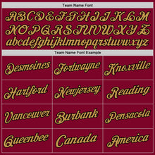 Load image into Gallery viewer, Custom Maroon Black-Old Gold Authentic Throwback Basketball Jersey