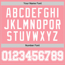 Load image into Gallery viewer, Custom Medium Pink White Authentic Basketball Jersey