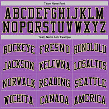 Load image into Gallery viewer, Custom Medium Purple Black-Cream Authentic Basketball Jersey