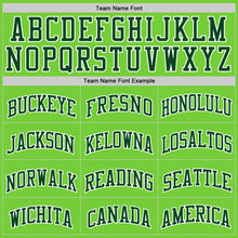 Load image into Gallery viewer, Custom Neon Green Green-White Authentic Basketball Jersey