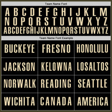 Load image into Gallery viewer, Custom Olive Camo Black-Cream Authentic Salute To Service Baseball Jersey