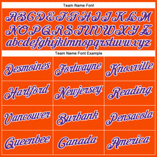 Load image into Gallery viewer, Custom Orange Purple-White Performance T-Shirt