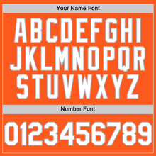 Load image into Gallery viewer, Custom Orange White-Gray Mesh Authentic Throwback Baseball Jersey