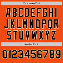 Load image into Gallery viewer, Custom Orange Black Cream-Old Gold Authentic Baseball Jersey