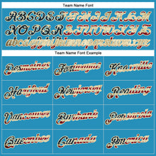 Load image into Gallery viewer, Custom Panther Blue Vintage USA Flag-City Cream Performance T-Shirt