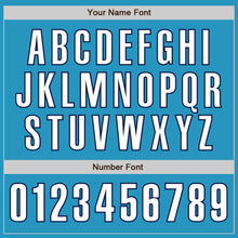 Load image into Gallery viewer, Custom Panther Blue White-Navy Authentic Baseball Jersey