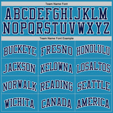 Load image into Gallery viewer, Custom Panther Blue Navy-White Authentic Basketball Jersey