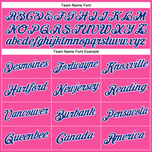 Load image into Gallery viewer, Custom Pink Royal-White Performance T-Shirt