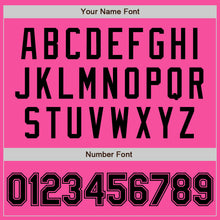 Load image into Gallery viewer, Custom Pink Black-White Authentic Baseball Jersey