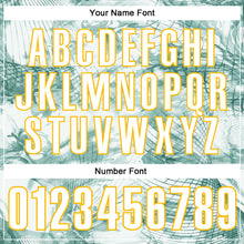 Load image into Gallery viewer, Custom White Gold 3D Bowling Abstract Network Performance Polo Shirt