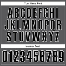 Load image into Gallery viewer, Custom Steel Gray Black-White 3D Bowling Tattoos Performance Polo Shirt