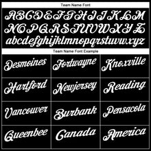 Load image into Gallery viewer, Custom Black White 3D Bowling American Flag Eagle Performance Polo Shirt