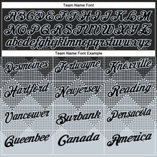 Load image into Gallery viewer, Custom Black Silver 3D Pattern Design Gradient Square Shape Performance Polo Shirt