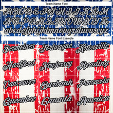 Load image into Gallery viewer, Custom White Gray-Black 3D Cornhole American Flag Performance Polo Shirt