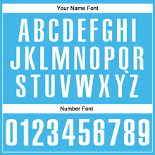 Load image into Gallery viewer, Custom Sky Blue White-Black 3D Pattern Design Animal Bull Performance Polo Shirt