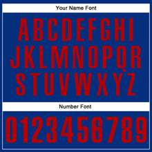 Load image into Gallery viewer, Custom Royal Red-Bay Orange 3D Pattern Design Animal Eagle Performance Polo Shirt