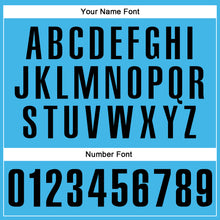 Load image into Gallery viewer, Custom Sky Blue Black-White 3D Pattern Design Animal Tiger Performance Polo Shirt