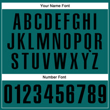 Load image into Gallery viewer, Custom Teal Black-White 3D Pattern Design Animal Tiger Performance Polo Shirt